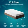 Sleepgram Cotton Cover Breathable Sweat Proof Polyester Lined Mattress Protector