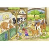Ravensburger Puzzle – 09195 Child Classic – Day At The Farm – 2 x 24 Pieces
