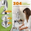 Luzrise Manual Juicer Hand Press Professional Citrus Juicer Countertop Metal