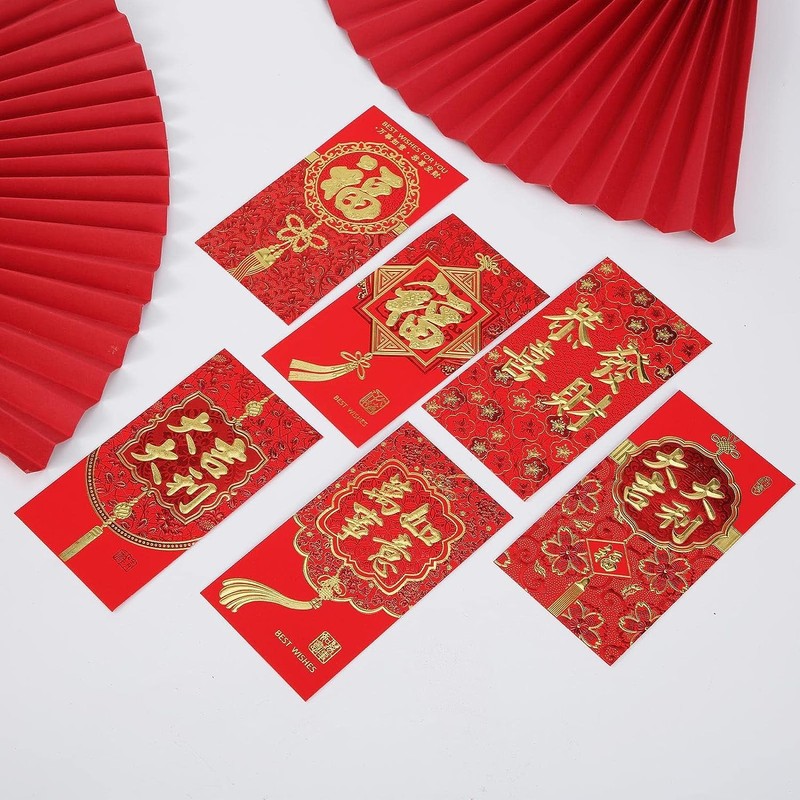 Chinese Red Envelopes,Lucky Money Envelopes -2026 New Horse Years Lucky