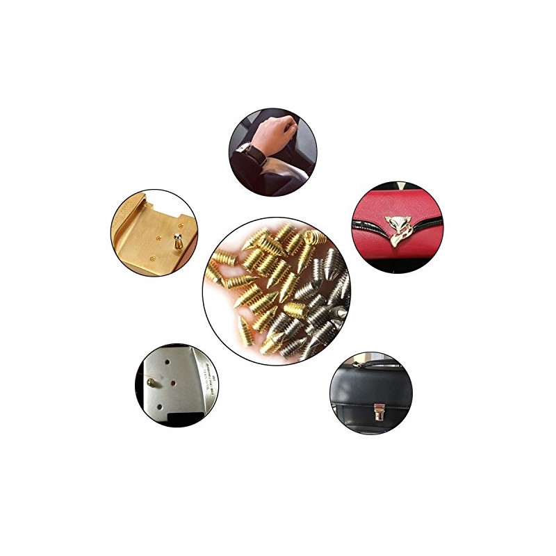 Tip Screws Pointed Cross Slot Leather Accessories for Belt Buckle