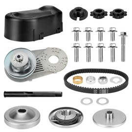 Torque Converter 30 Series Mini Bike 2-7Hp Go Kart CVT Clutch 3/4 inch 10T #40/41/420&12T #35 Chain Drive Belt Pulley for Predator 212cc, Manco Comet TAV2 Mini Bike Engine Replace for 219552A 218353A