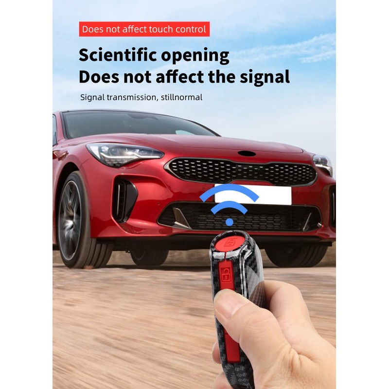 ontto Plastic Car Key fob Cover fit for Kia Stinger