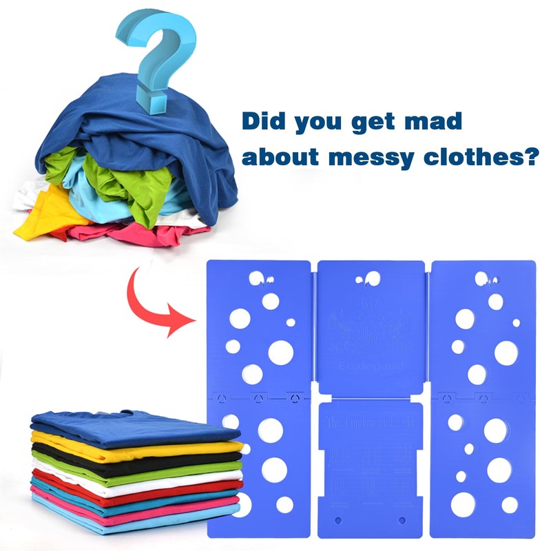 BoxLegend V5 Shirt Folder Clothes Folding Board t Shirt Folder