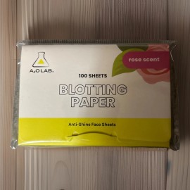 A2O Lab •New•A2O Lab Rose Scented Anti-Shine-Oil Absorbing-Face Sheets, Prevents Acne
