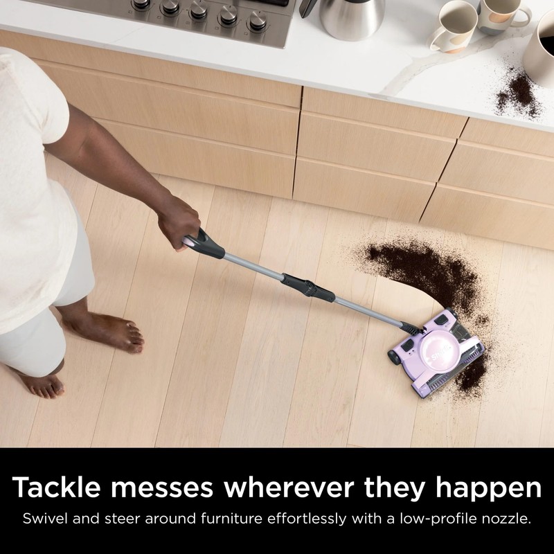 Shark V2945Z 12in Rechargeable Floor Carpet Sweeper (Renewed)