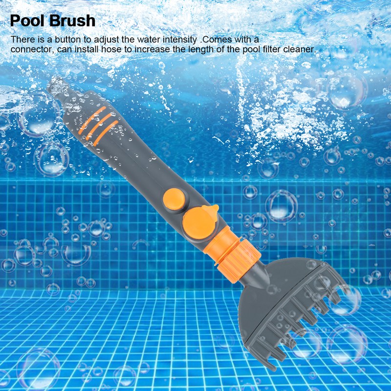 Handheld Water Cleaner Filter Dust Dirt Remover Cleaning Brush Tool