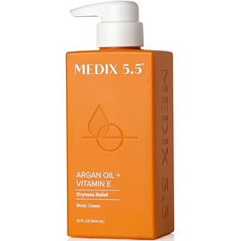 Medix 5.5 Crema con Aceite de Argán y Oro de 24kt | Apoyo para la Piel | 15 oz