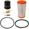 EZGO RXV Gas Golf Cart Deluxe Tune Up Kit with Oil Filter Drive & Starter Belt