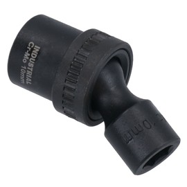 10mm 3/8in Drive Universal Swivel Wobble Metric Impact Shallow Socket
