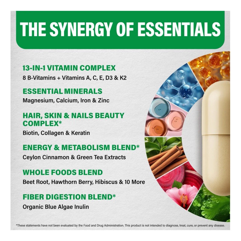 Nutraharmony Multivitamnico Mujeres 47-en-1 90 Cpsulas