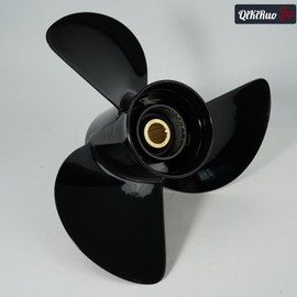 QIKIRUO 13 1/4X17 OEM Upgrade Aluminum Outboard Propellers fit Suzuki Engine 50HP,60HP,70HP,90HP,100HP,115HP,140HP,15 Spline Tooth,Rh (13 1/4X17)