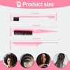Hair Accessories Comb Set 3Pcs, Tail Comb for Parting Hair,