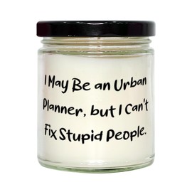 Mother's Day Unique Gifts for Urban Planners, Funny Gifts from Friends, Thoughtful Gifts for Coworkers, Urban Planner Candle