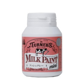 Turner Color MK070070 Milk Paint, Mini, Ash Gray, 2.4 fl oz (70 ml)