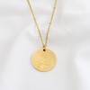 bobauna Labyrinth Disc Pendant Necklace Meditation And Prayer Labyrinth Jewelry