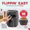 DASH Flip & Fry 2-in-1 Grill + Air Fryer, 3