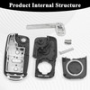 2 Button Car Key Casing, Compatible with VW Keys, Compatible