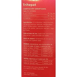 Trihepat 100 ml Protector hepatico Perro
