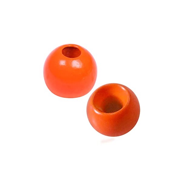 Temorah Brass Fly Tying Beads,Round Ball Beads Fly Tying Materials