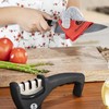 Knife Sharpeners for Steel and Ceramic Kitchen Knives - Manual