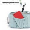 Adjustable Baby Carrier Breathable Newborns Toddlers Ergonomic Thickening HipseatCyan