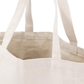 1Pcs Reusable Canvas Tote Bags, Large Grocery Shopping Bag Tote Lightweight & Washable, Multi-purpose Blank Cloth Bags for Grocery,Paint,Shopping,Craft DIY Drawing Bag,Gift Bags and More