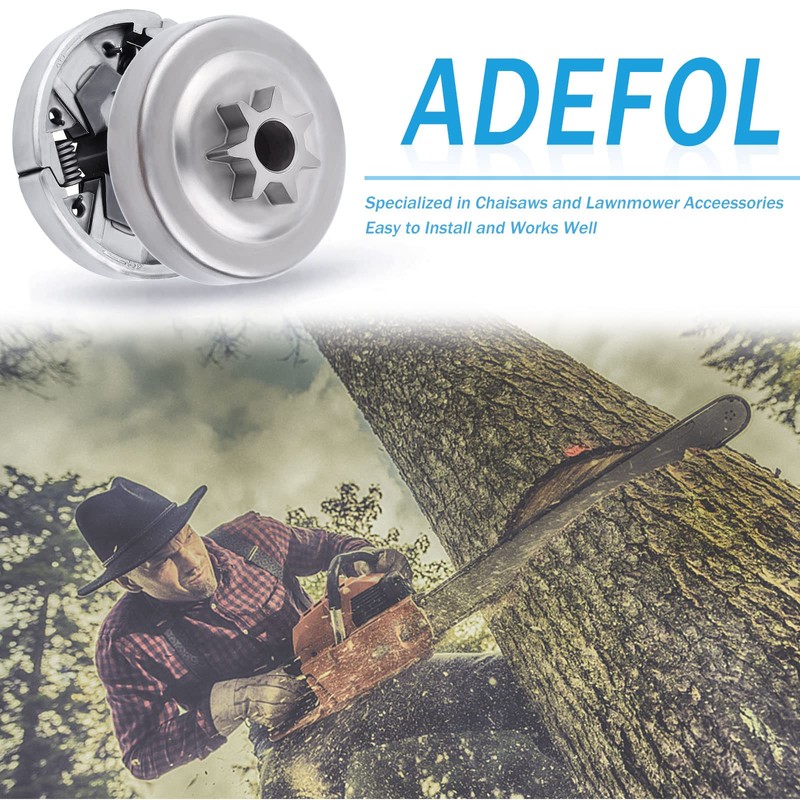 Adefol MS261 MS271 MS291 Precision Design Clutch Drum (.325" 7