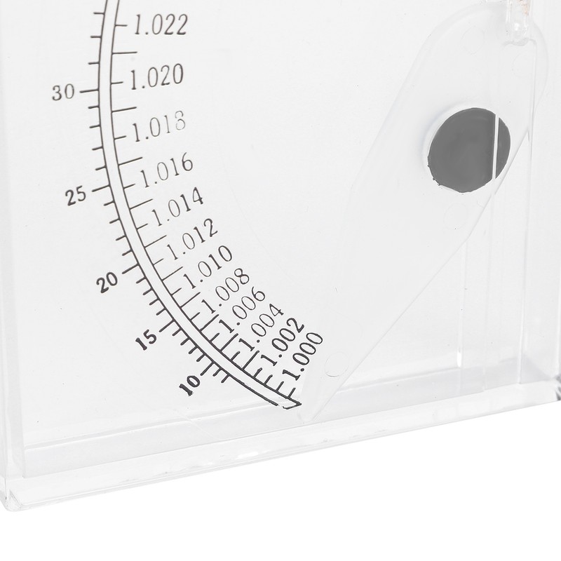 Accurate Sea Hydrometer Saltwater Salinity Meter Specific Gravity Test for