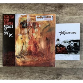 STRETCH ARMSTRONG "RITUALS OF LIFE" Deluxe Swirl/Splatter + Zine Vinyl LE