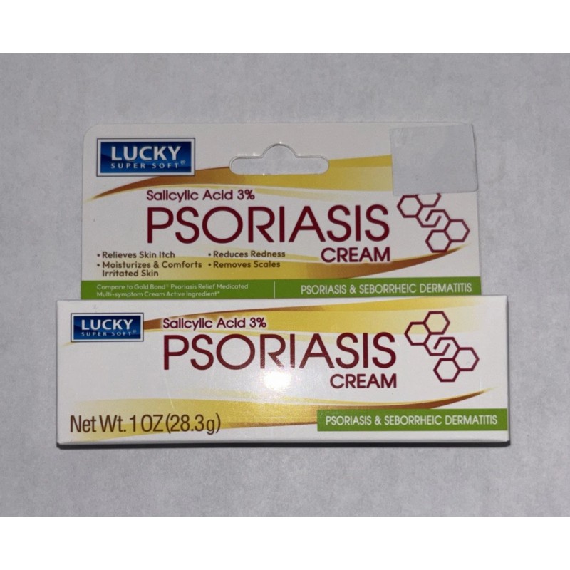 Lucky Super Soft Psoriasis Sallcylic Acid 3% 1 Oz 28.3