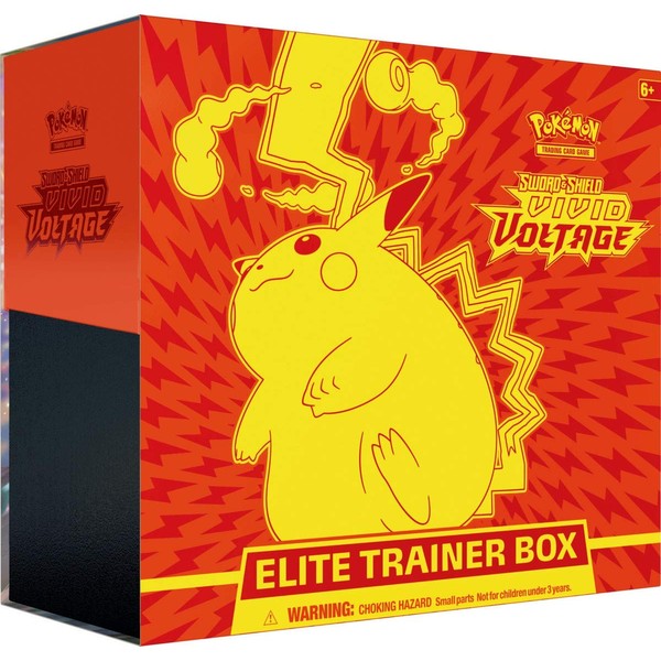 Pokemon Sword & Shield Vivid Voltage Elite Trainer Box - 8 Packs