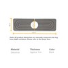 BDYLYS Stone Drying Mat for Bathroom | Ultra-Absorbent Diatomite Sink