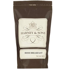 Harney & Sons Irish Breakfast Tea 100% Assam, Bag of 50 sachets