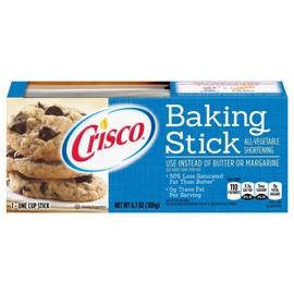 Crisco All-Vegetable Shortening Sticks, 6.7 Ounce