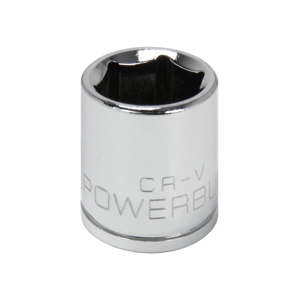 Powerbuilt 3/8 in. Drive x 17mm 6 Point Metric Socket