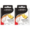 Set: 2 packs of tied corn hooks carp by Jenzi,