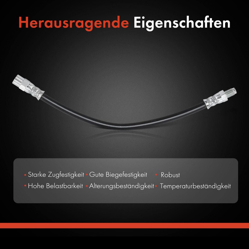 Frankberg 1 x Brake Hose Brake Hoses Rear Axle Compatible