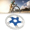 Mountain Bike Floating Disc Brake Rotor 6 Bolts Heat Dissipation