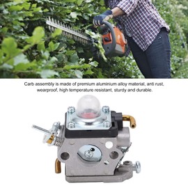 Qiilu Trimmer Carburetor 523012401 for 122 HD60 122 HD45 for Jonsered HT2223 T HT2218 for Redmax CHT220L Aluminum Alloy Trimmer Carburetor