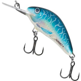 Salmo Hornet Wobbler, Salmo Colours: Holo Super Break, Length / Weight / Running / Diving Depth: 4 cm / 4 g / Sinking / 2.0 - 2.5 m