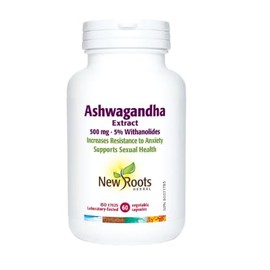 NEW ROOTS HERBAL New Roots Herbal - Ashwagandha Extract  500 mg  60 Capsules