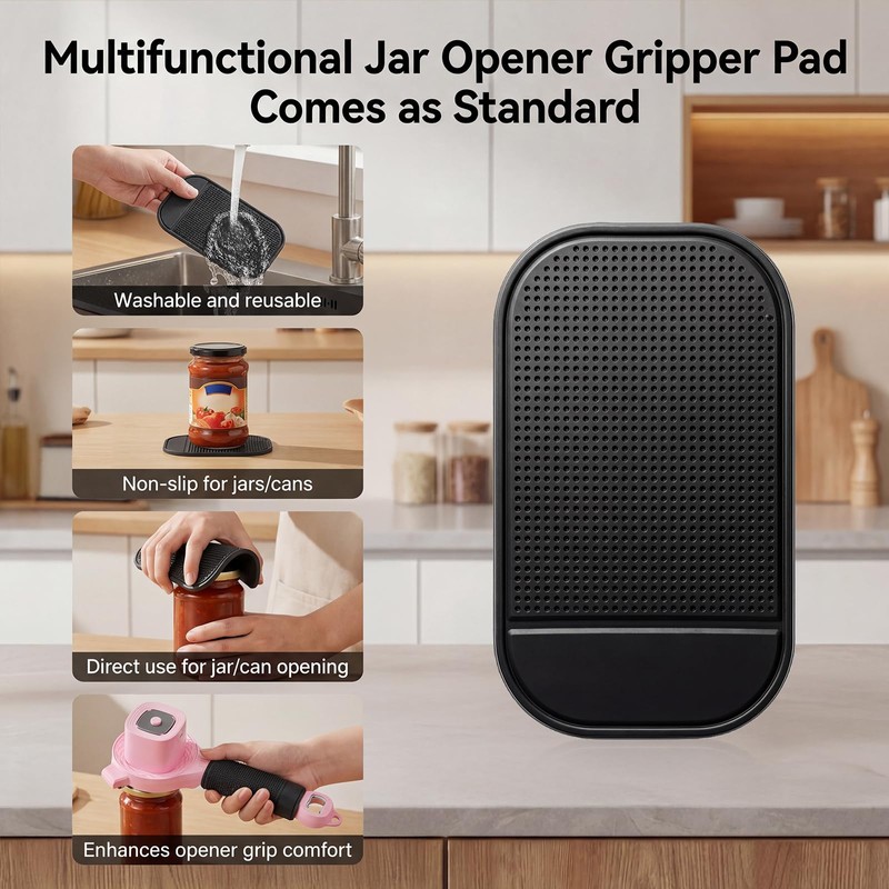 Electric Jar Opener for Seniors with Arthritis, TFCC & Weak