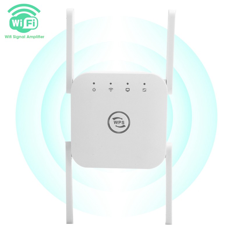 Wireless Wifi Repeater Signal Amplifier Range Extender Computer Supplies AC