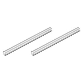sourcing map 2Pcs M8 x 90mm 304 Stainless Steel Dowel Pin, Cylindrical Shelf Support Peg Pin Parallel Pin Fastener for Mechanical Manufacturing, Industry, Furniture Installation, Silver