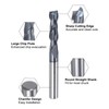 QUARKZMAN 2 Pieces Milling Cutter 5/16 Inch x 1-1/4 Inch