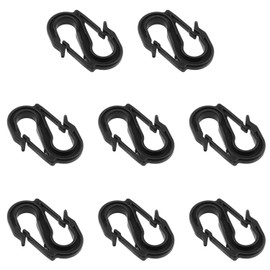 Zangc Plastic Hook Heavy Duty Double Head Hook Type S Hook Type 8 Hook Hooks for Hanging 8PCS