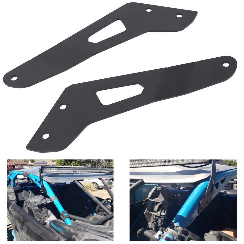 Terisass LED Light Bar Bracket Side Bracket Steel Accessories Suitable