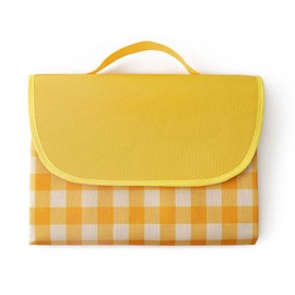 Portable Waterproof Foldable Picnic Mat for Outdoors Picnic Yellow