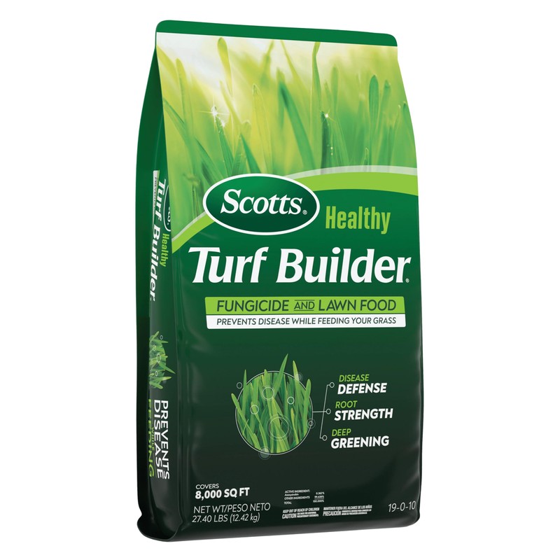 Scotts® Healthy Turf Builder® Fungicide and Lawn Food, 2-in-1 Fungicide